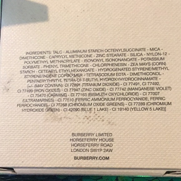 NWT Authentic Burberry Eye Colour Aqua Green No-309 - Picture 4 of 8